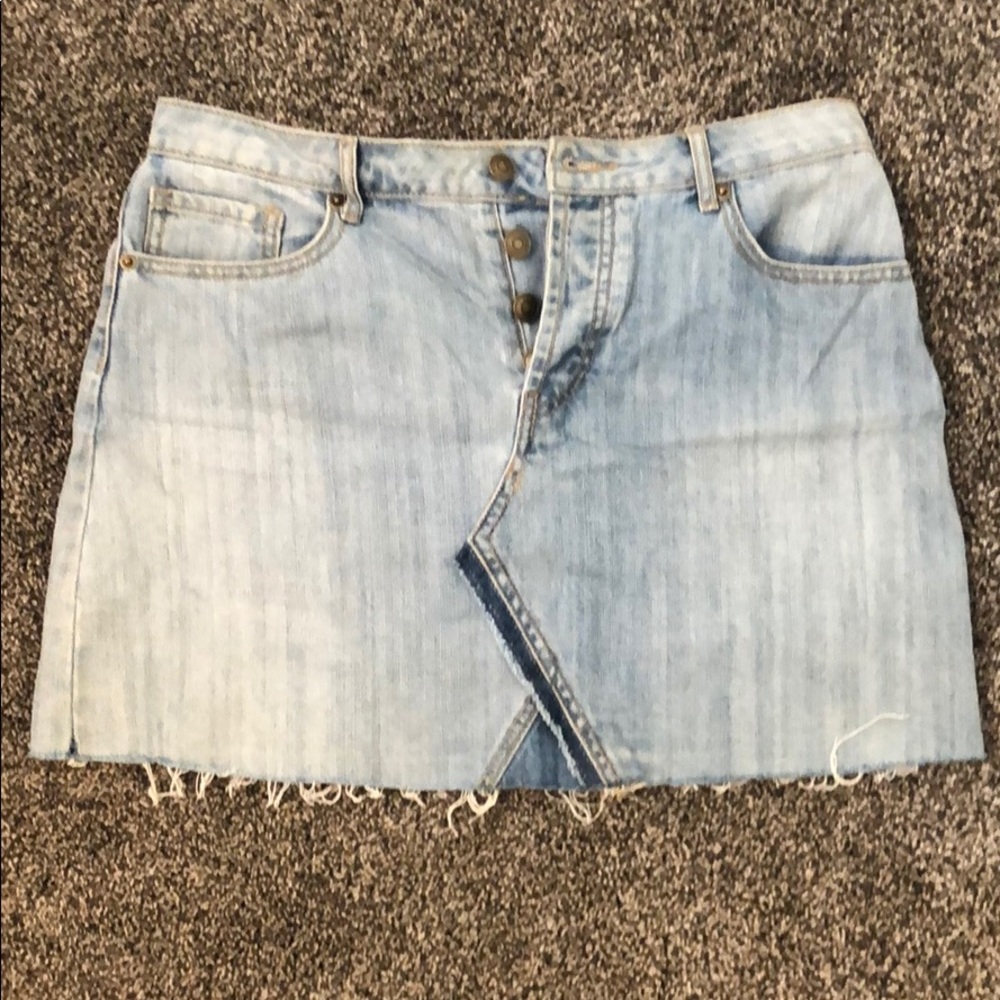 Jean skirt